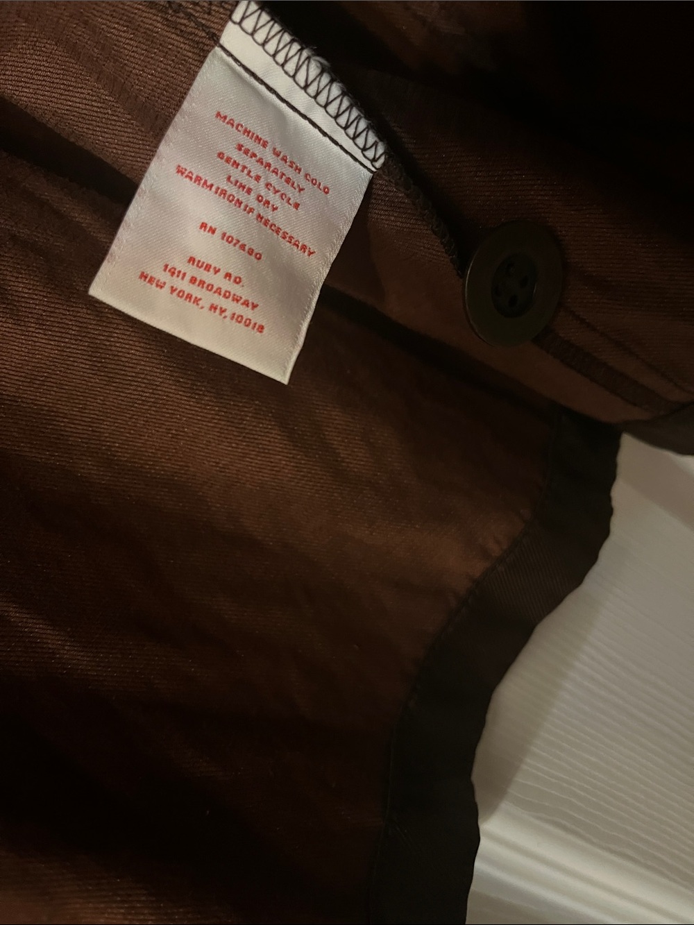 Ruby Rd  Lightweight Jacket. Size 16 - Picture 7 of 9